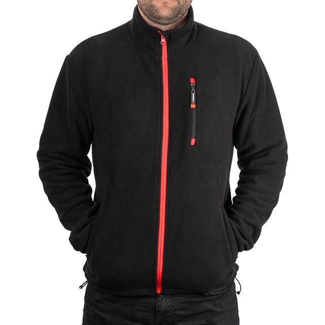 Куртка флисовая, ткань полиэстер, плотность 280G, с карманом на груди и двумя боковыми, S INTERTOOL SP-3101