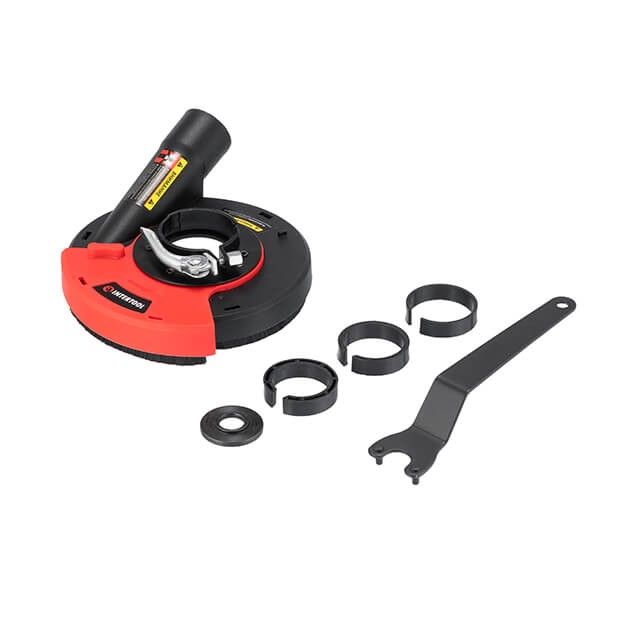 Кожух с пылеотводом под УШМ 125 мм, для шлифовки INTERTOOL ST-0004