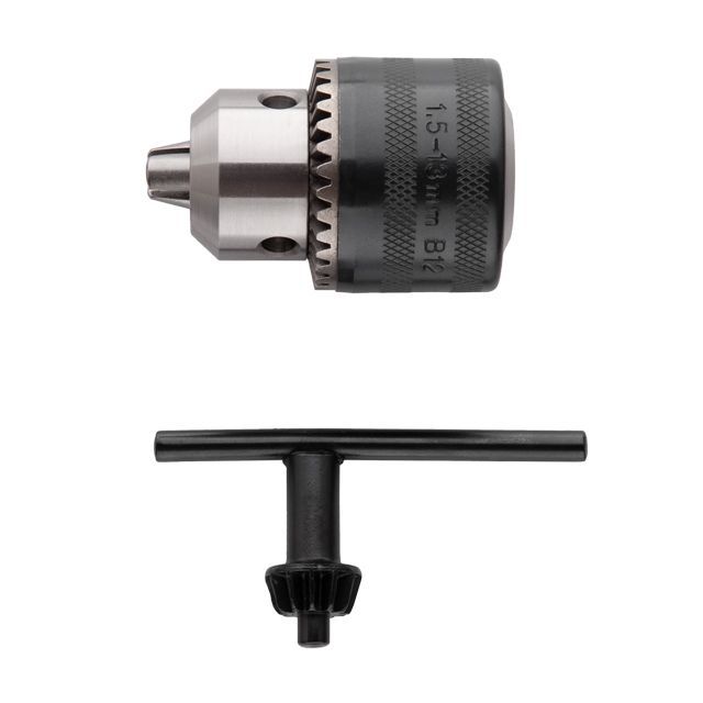 Патрон для дрели с ключом B12, 1.5-13.0 мм INTERTOOL ST-1225