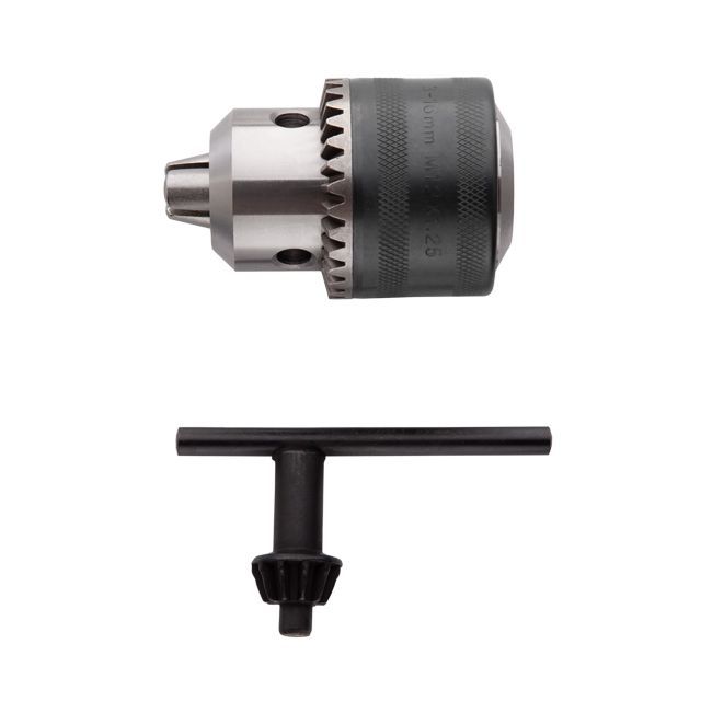 Патрон для дрели с ключом M12*1.25, 3.0-16.0 мм INTERTOOL ST-1623