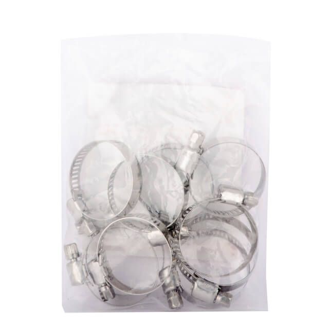 Хомут нержавеющая сталь 8 мм, D 18-32 мм INTERTOOL TC-1018