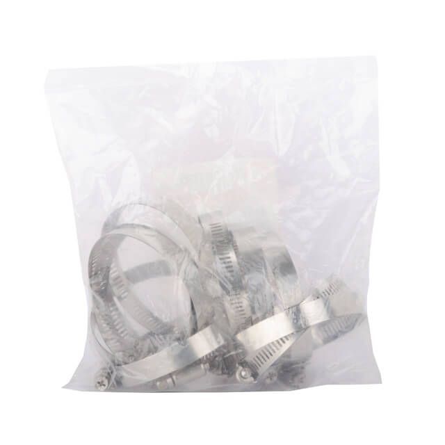 Хомут нержавеющая сталь 12,7 мм, D 52-76 мм INTERTOOL TC-1152