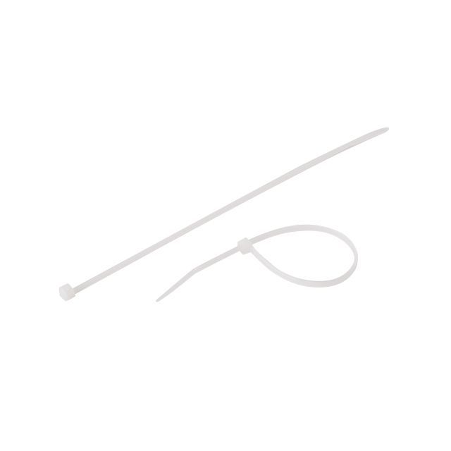 Хомут пластиковый 2,5*150 мм, белый, 100 ед. INTERTOOL TC-2515