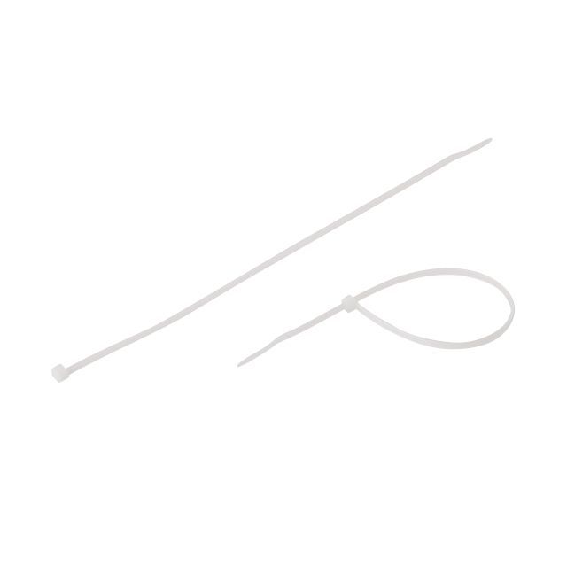 Хомут пластиковый 2,5*200 мм, белый, 100 ед. INTERTOOL TC-2520