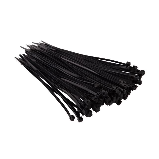 Хомут пластиковый 3,6*150 мм, черный, 100 ед. INTERTOOL TC-3616