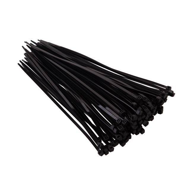 Хомут пластиковый 3,6*200 мм, черный, 100 ед. INTERTOOL TC-3621