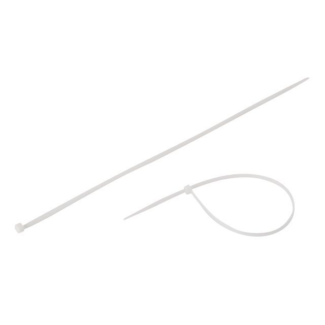 Хомут пластиковый 3,6*300 мм, белый, 100 ед. INTERTOOL TC-3630