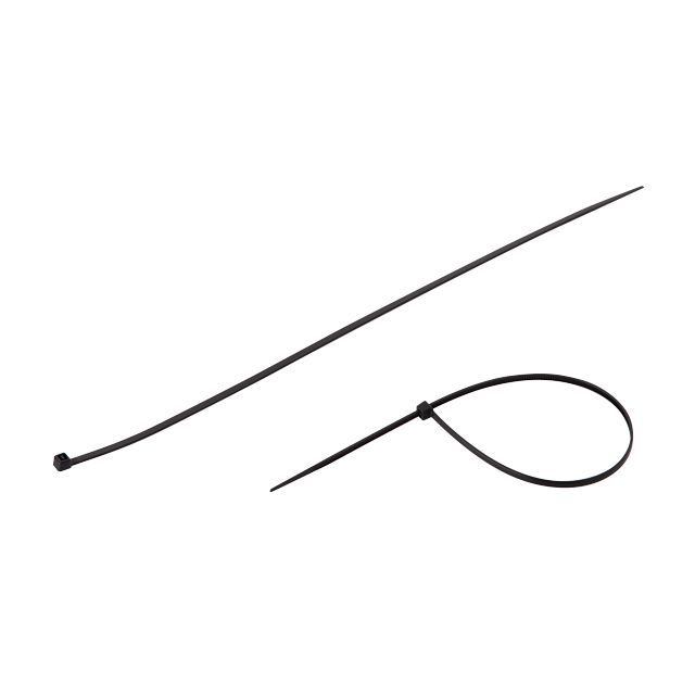 Хомут пластиковый 3,6*300 мм, черный, 100 ед. INTERTOOL TC-3631