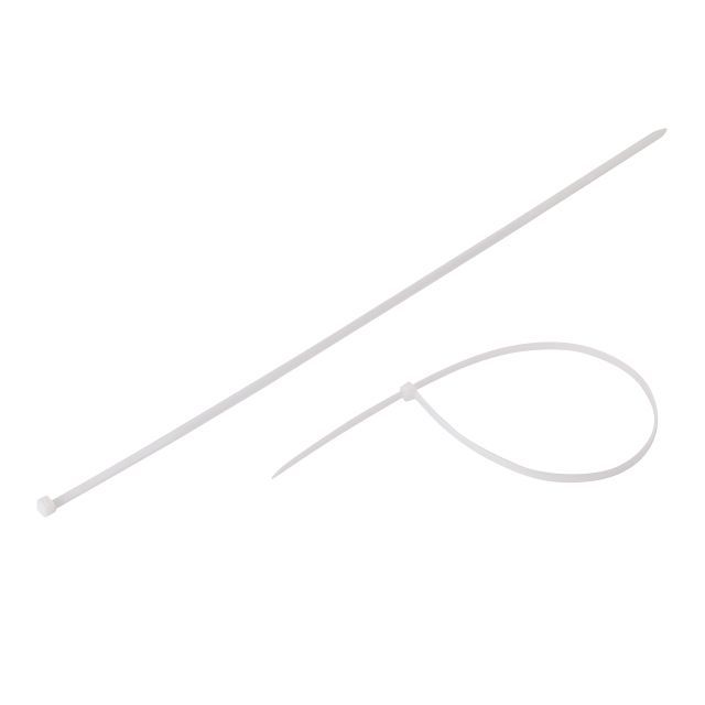 Хомут пластиковый 4,8*400 мм, белый, 100 ед. INTERTOOL TC-4840