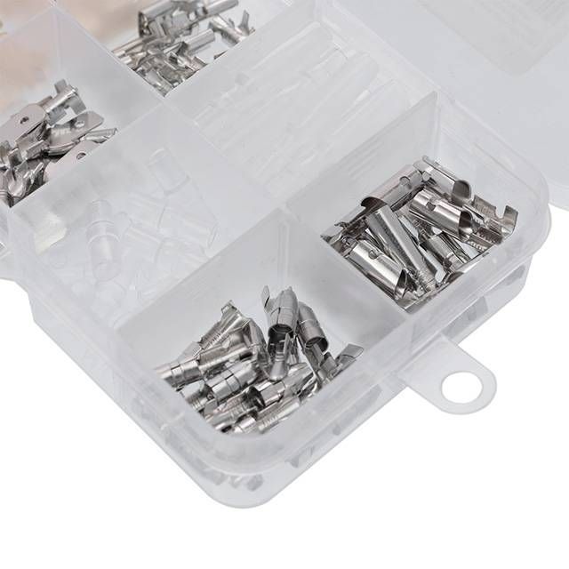 Коннекторы обжимные для автомобильной электропроводки, 150 ед. INTERTOOL TC-9005