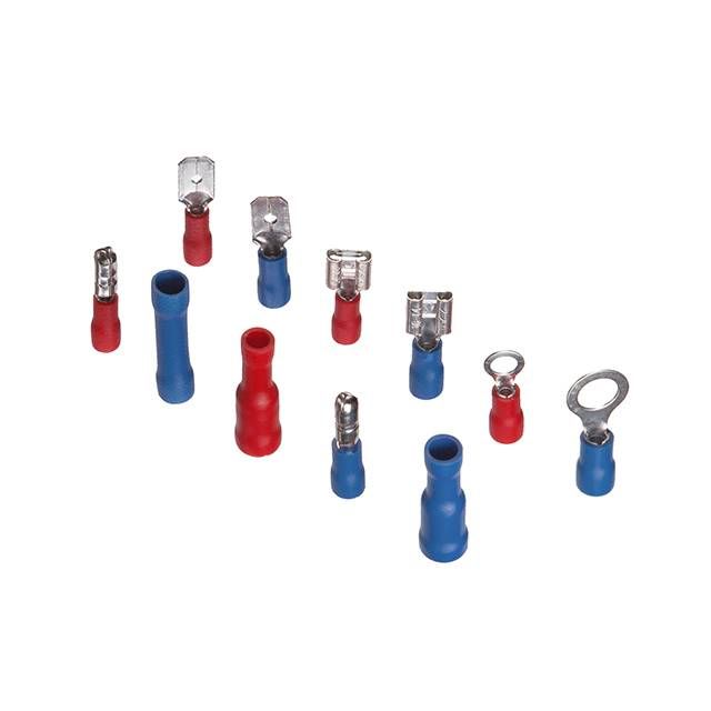 Коннекторы обжимные 144шт, изолированные для автомобильной электропроводки INTERTOOL TC-9010