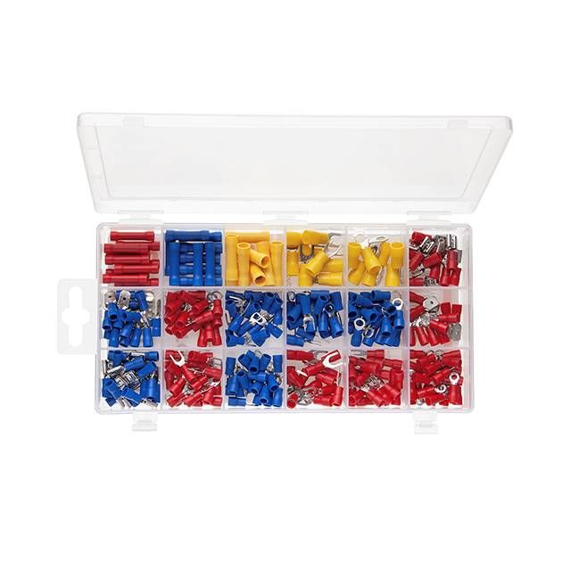 Коннекторы обжимные изолированные для автомобильной электропроводки, 270 ед. INTERTOOL TC-9011