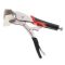 Клещи зажимные T-type, Cr-V INTERTOOL UT-5207