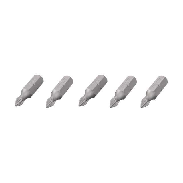 Комплект отверточных насадок PH1, ACR, S2, 5 ед., STORM INTERTOOL VT-0206
