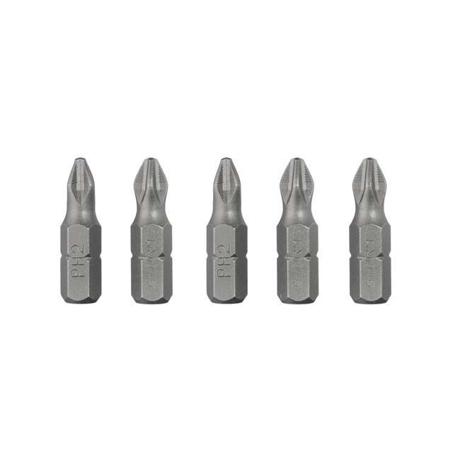 Комплект отверточных насадок PH2, ACR, S2, 5 ед., STORM INTERTOOL VT-0207