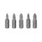 Комплект отверточных насадок PH1, PH2, PZ1, PZ2, S2, 5 ед., STORM INTERTOOL VT-0210