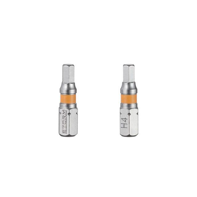 Комплект отверточных насадок Hex H4.0, S2, 2 ед., STORM INTERTOOL VT-0227