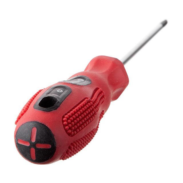 Отвертка крестовая, PZ0×75 мм, Cr-V INTERTOOL VT-3153