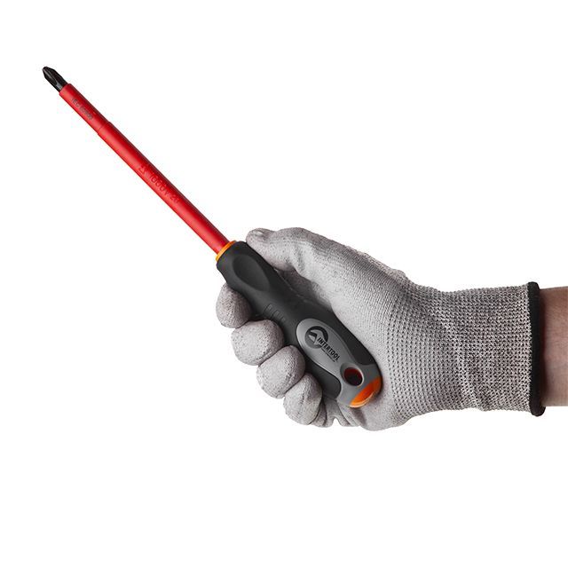 Отвертка изолированная крестовая PH3*150 мм, 1000 В INTERTOOL VT-3213