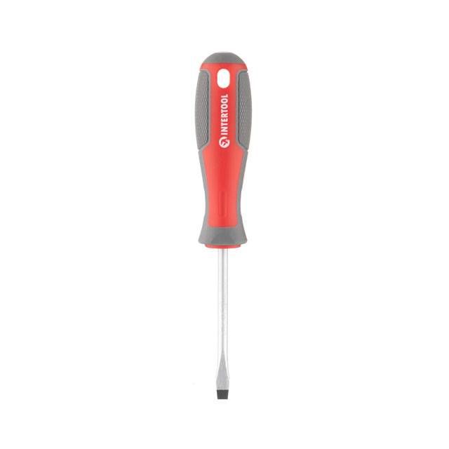 Отвертка шлицевая SL5.0*75 мм, CR-V INTERTOOL VT-3304
