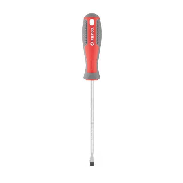 Отвертка шлицевая SL5.0*125 мм, CR-V INTERTOOL VT-3307