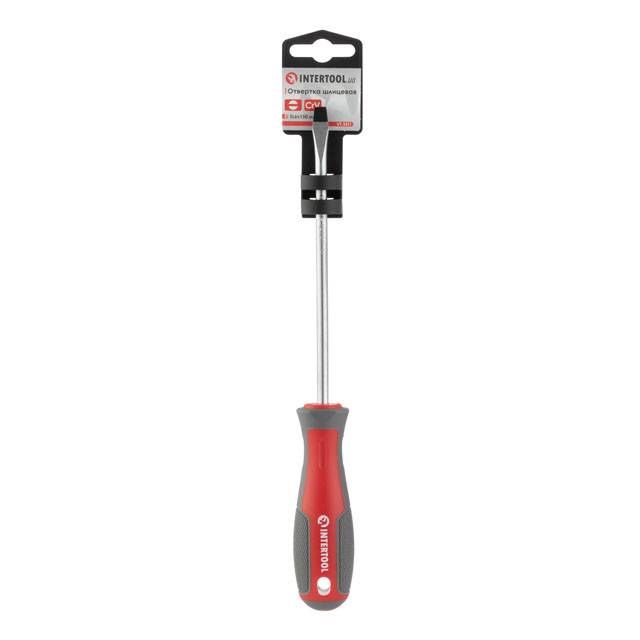 Отвертка шлицевая SL6.0*150 мм, CR-V INTERTOOL VT-3311