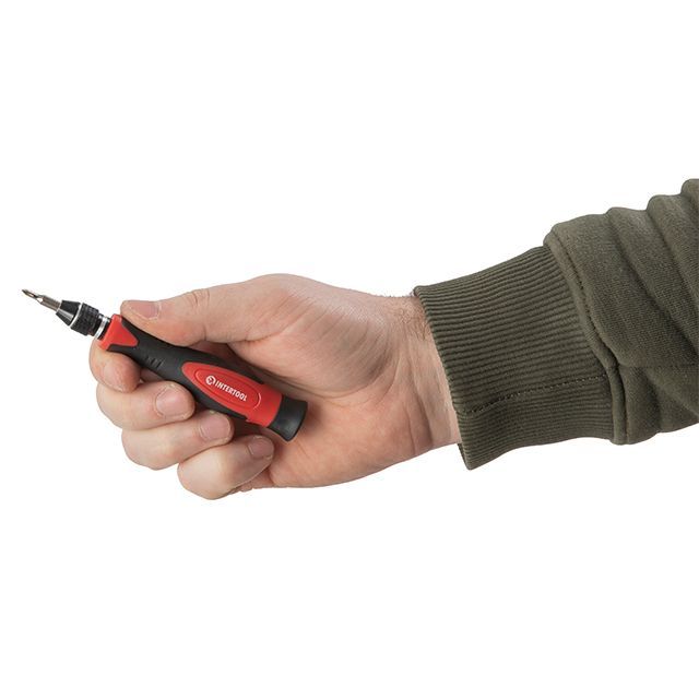 Отвертка прецизионная с комплектом насадок 29 ед, Cr-V INTERTOOL VT-3336