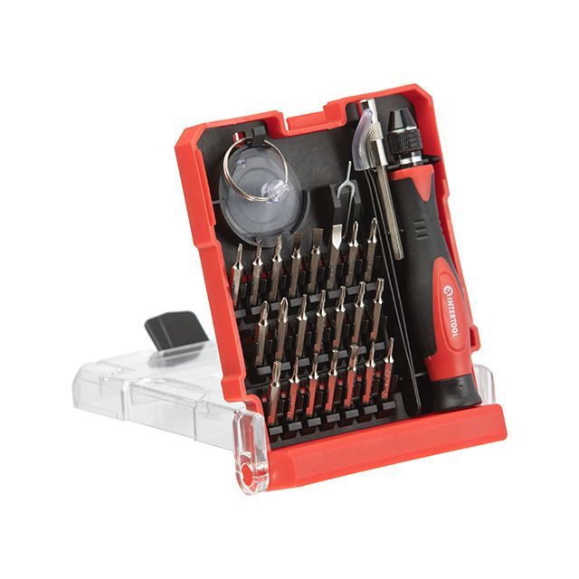 Отвертка прецизионная с комплектом насадок 29 ед, Cr-V INTERTOOL VT-3336