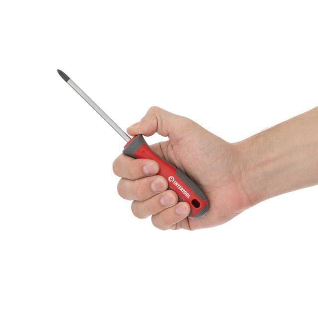 Набор отверток 6 ед. (LS3.0*75 мм, SL5.0*100 мм, SL6.0*100 мм, PH0*75 мм, PH1*75 мм, PH2*100 мм) INTERTOOL VT-3346