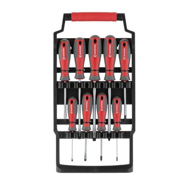 Набор отверток 9 ед. INTERTOOL VT-3349