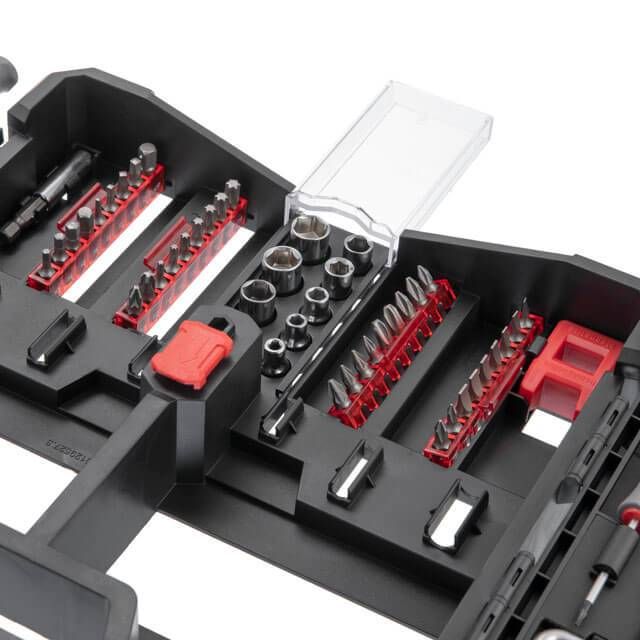 Набор отверток с комплектом насадок и головок 63 ед. INTERTOOL VT-3363