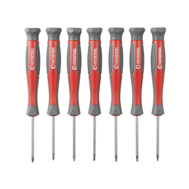 Набор отверток с комплектом насадок 70 ед. INTERTOOL VT-3370