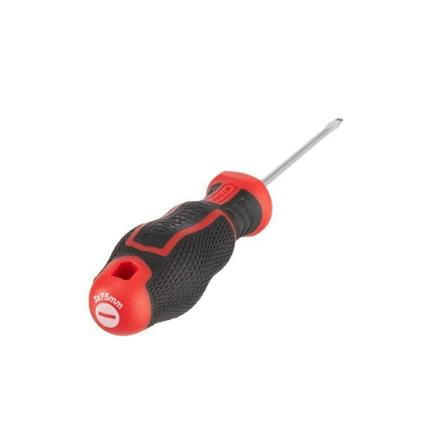Отвертка шлицевая SL3.0*75 мм, S2, STORM INTERTOOL VT-3401