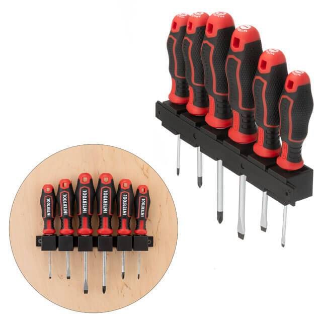 Набор отверток 6 ед., STORM INTERTOOL VT-3436