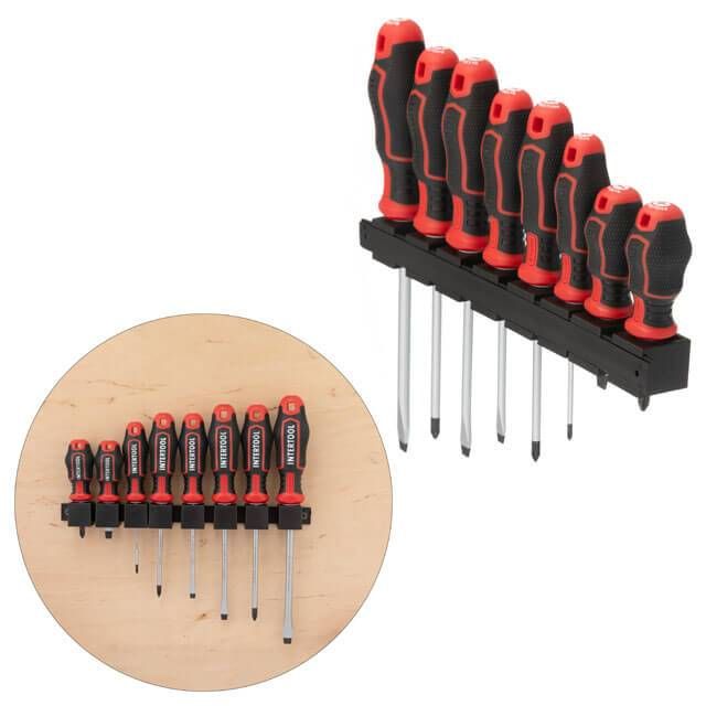 Набор отверток 8 ед., STORM INTERTOOL VT-3438