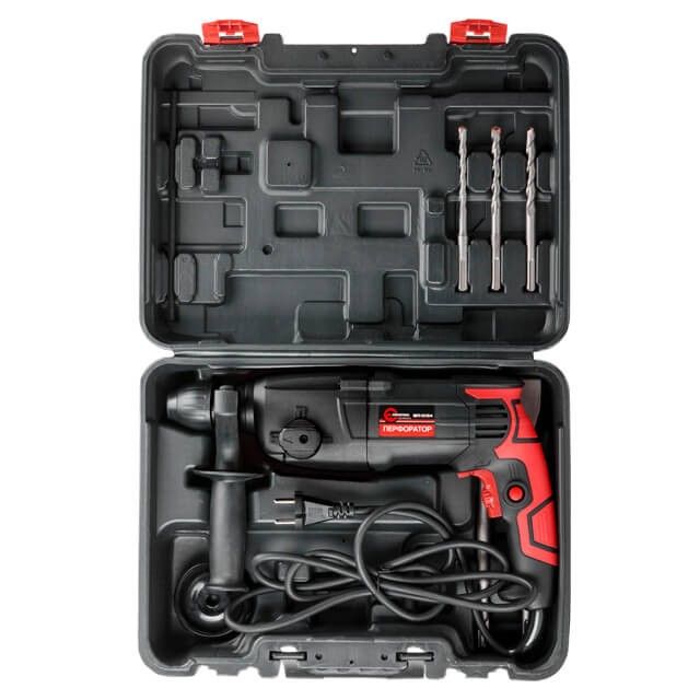 Перфоратор 850 Вт, 3 режима, 2.5 Дж, 0-1100 об/мин, 0-5100 уд/мин INTERTOOL WT-0154