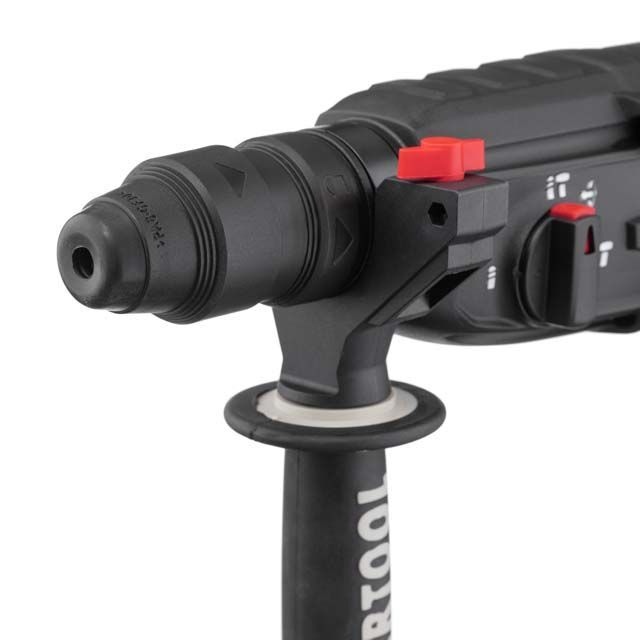 Перфоратор 1000 Вт, 3.2 Дж, 0-1300 об/мин, 0-5100 уд/мин, 3 режима, съемный быстрозажимной патрон INTERTOOL WT-0171