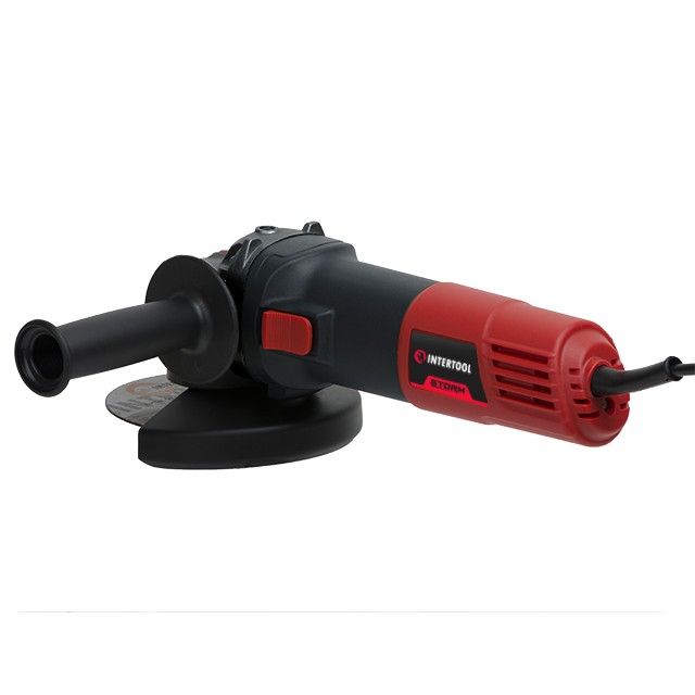 Шлифмашина угловая, 950 Вт, диаметр круга 125 мм, 12 000 об/мин. INTERTOOL WT-0222