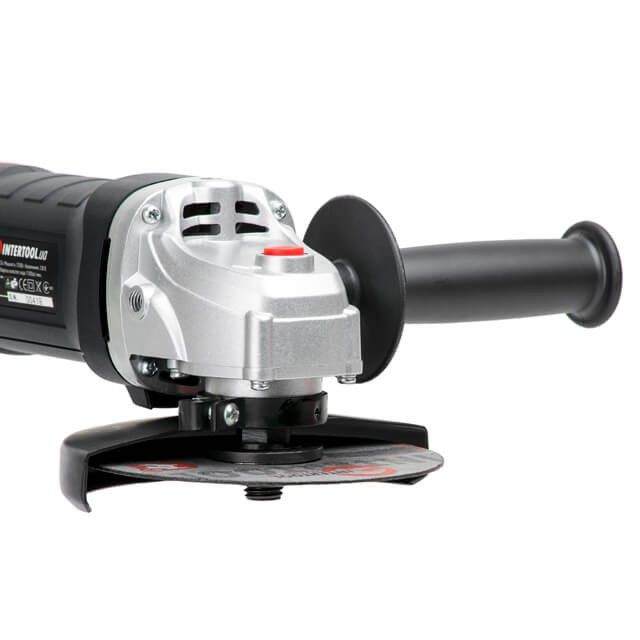 Шлифмашина угловая 1200 Вт, диаметр круга 125 мм, 11000 об/мин INTERTOOL WT-0224