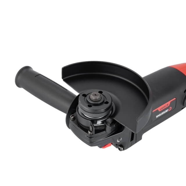 Шлифмашина угловая, 860 Вт, диаметр круга 125 мм, 11000 об/мин INTERTOOL WT-0231