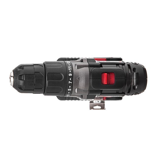 Дрель-шуруповерт аккумуляторная 20 В, 35 Nm, 0-400/0-1500 об/мин, 0,8-10 мм, литий-ион, 2x2.0 Ач, ЗУ, кейс INTERTOOL WT-0328