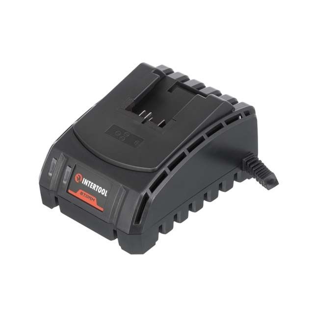Устройство зарядное для аккумуляторов Li-ion 20 В, ток заряда 2.0 А INTERTOOL WT-0344