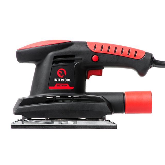 Шліфмашина вібраційна 200 Вт, 11000 кол./хв., платформа 187*90 мм INTERTOOL WT-0521