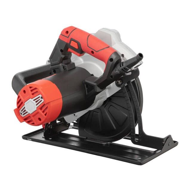 Пила дисковая 2000 Вт, 5000 об/мин, угол 90-45, глубина распила 85-56 мм, диск 235*30 мм, 40 зубов, лазер, плавный пуск INTERTOOL WT-0623