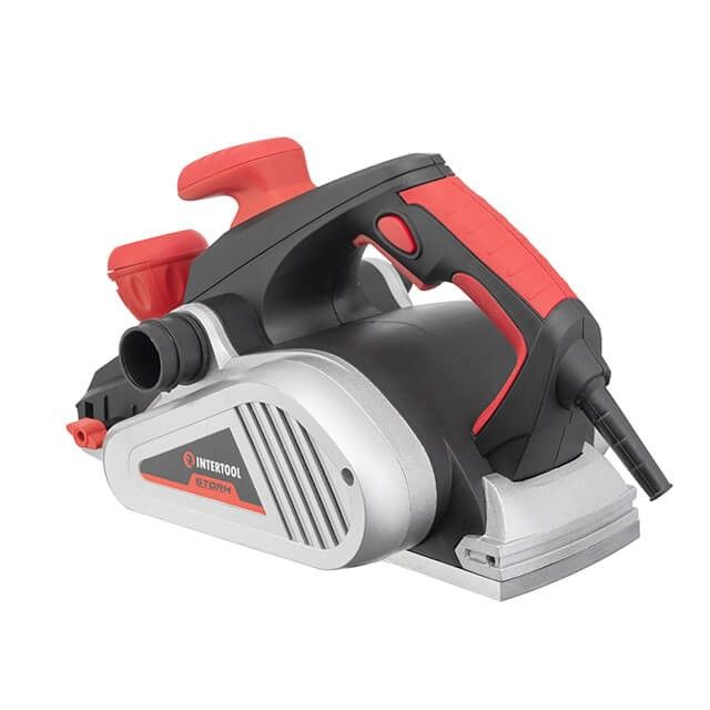 Рубанок электрический 1300 Вт, 16000 об/мин, нож 110 мм, 0-3.5 мм INTERTOOL WT-0711