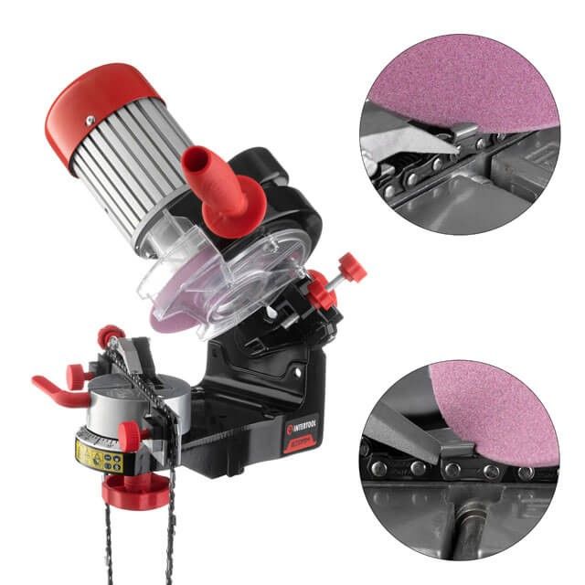 Станок для заточки цепей 230 Вт, 3000 об/мин, 145*22.3*3.2 мм INTERTOOL WT-0830