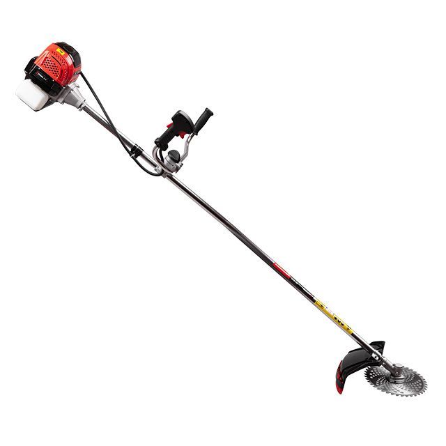 Мотокоса 1,85 кВт, 52 см³, катушка, фреза 40 зубъев, двухплечевой ранцевый ремень, STORM ( комплект из двух частей: вал + двигатель) INTERTOOL WT-2230