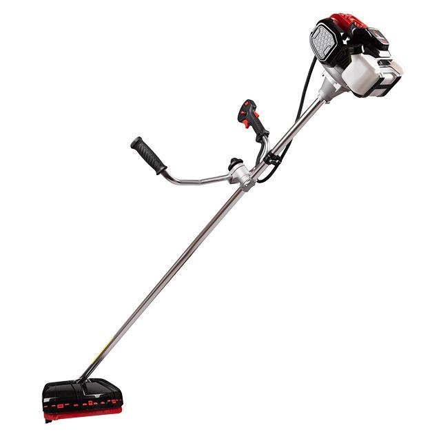 Мотокоса 1,85 кВт, 52 см³, катушка, фреза 40 зубъев, двухплечевой ранцевый ремень, STORM ( комплект из двух частей: вал + двигатель) INTERTOOL WT-2230