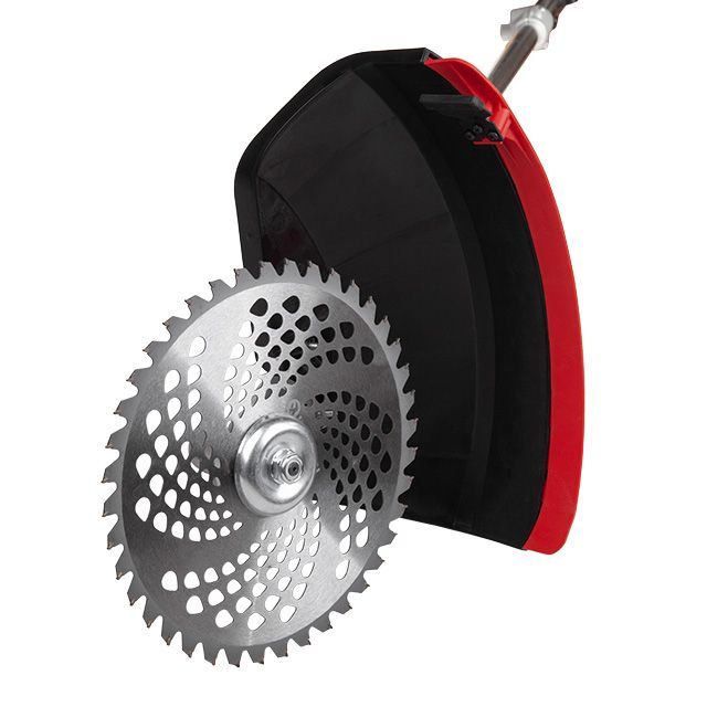 Мотокоса 1,85 кВт, 52 см³, катушка, фреза 40 зубъев, двухплечевой ранцевый ремень, STORM ( комплект из двух частей: вал + двигатель) INTERTOOL WT-2230