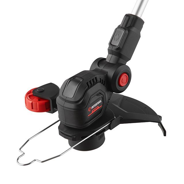 Триммер аккумуляторный 20 В, 7500 об/мин, диаметр вращения лески 300 мм, катушка, без ЗУ и АКБ, STORM INTERTOOL WT-9112